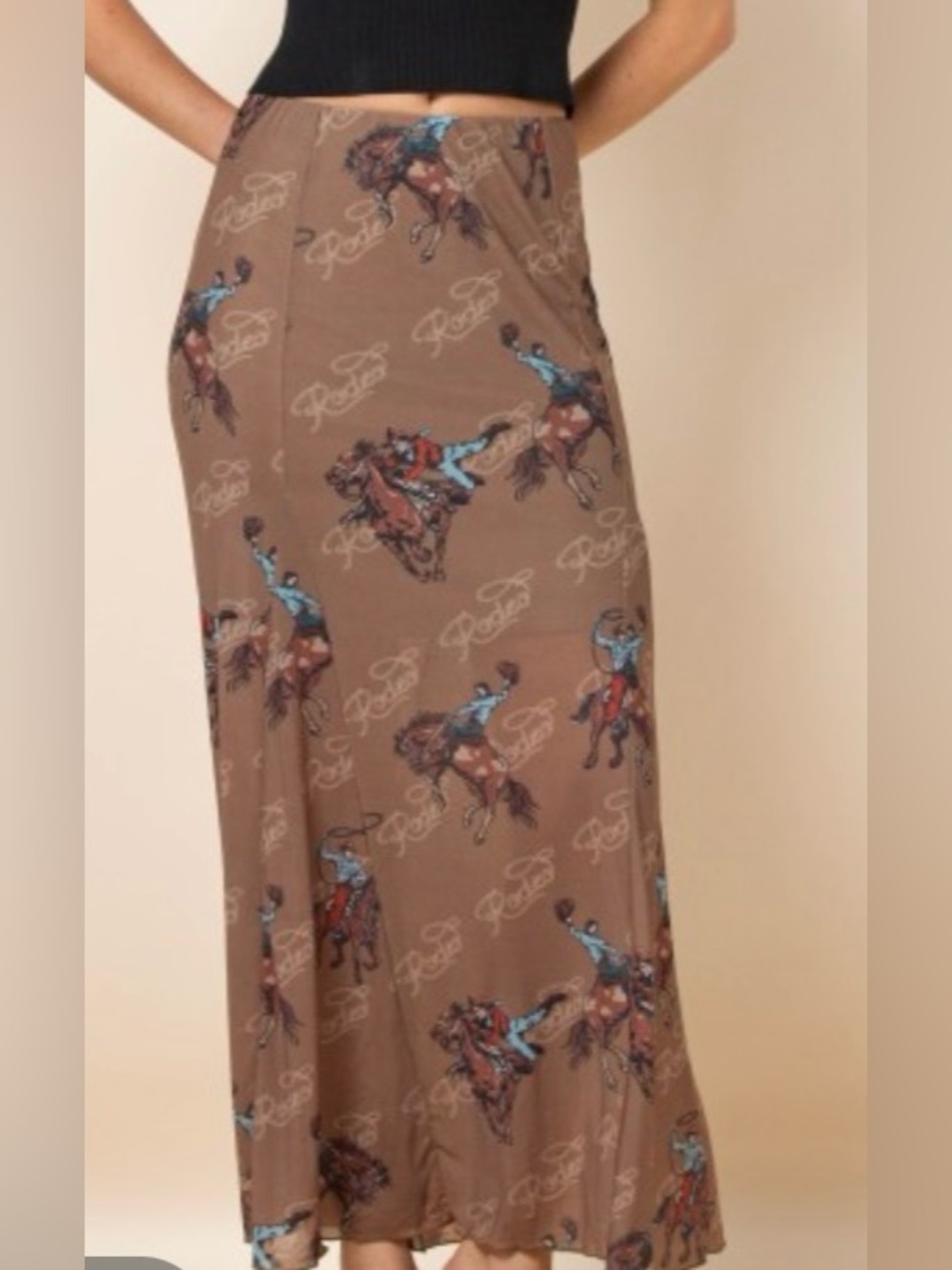 Rodeo Mesh Lined Skirt